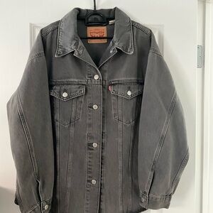 Levi's Women's Charcoal Trucker Jacket